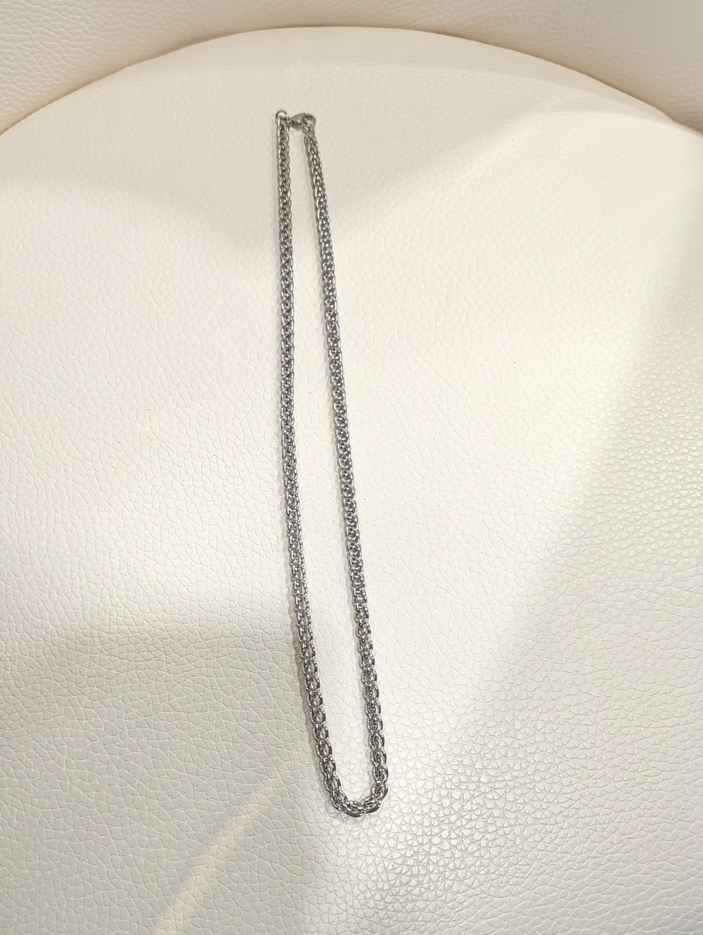 Silver Rope Chain Necklace - Timeless Accessory